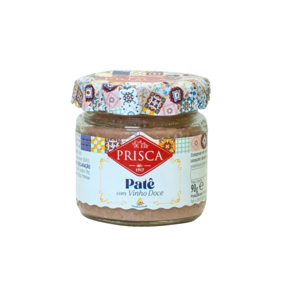 Paté com Vinho Doce - 90g - P. Nacional