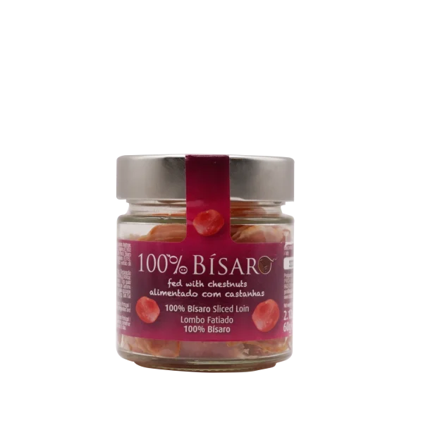 Lombo de Porco Bísaro Fat. 60g Frasco